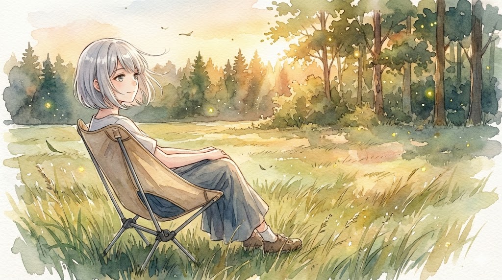 【野営】星空を見上げるための「特等席」を、片手で持ち運ぶ